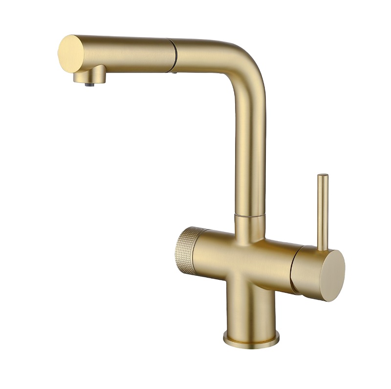 Смеситель EMAR EC-7026 ЕС - 7026 Matt Gold